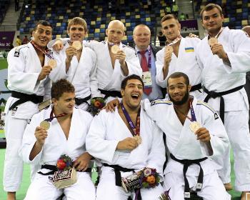 Чоловіча команда з дзюдо – бронзові призери Євроігор