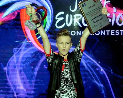 Олександр Міньонок представлятиме Білорусь на Дитячому Євробаченні-2016