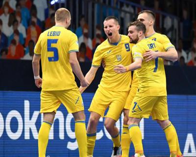 Казахстан – Україна — чвертьфінал Євро-2022 з футзалу на  UA: ПЕРШИЙ